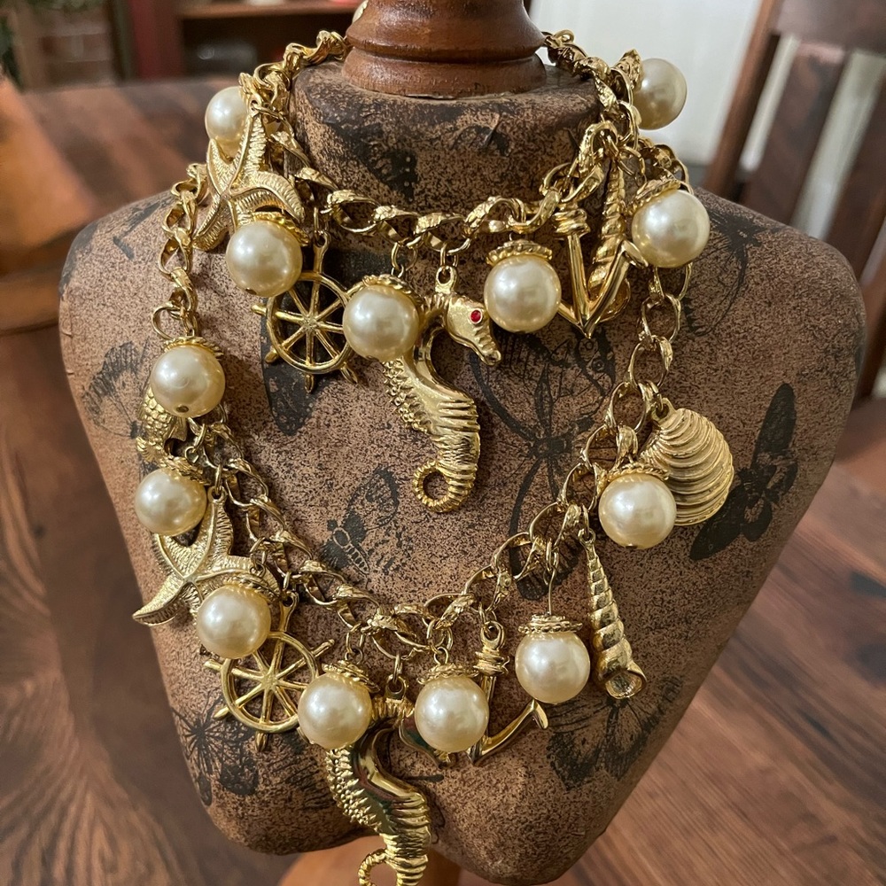 Nautical Necklace and Bracelet Set